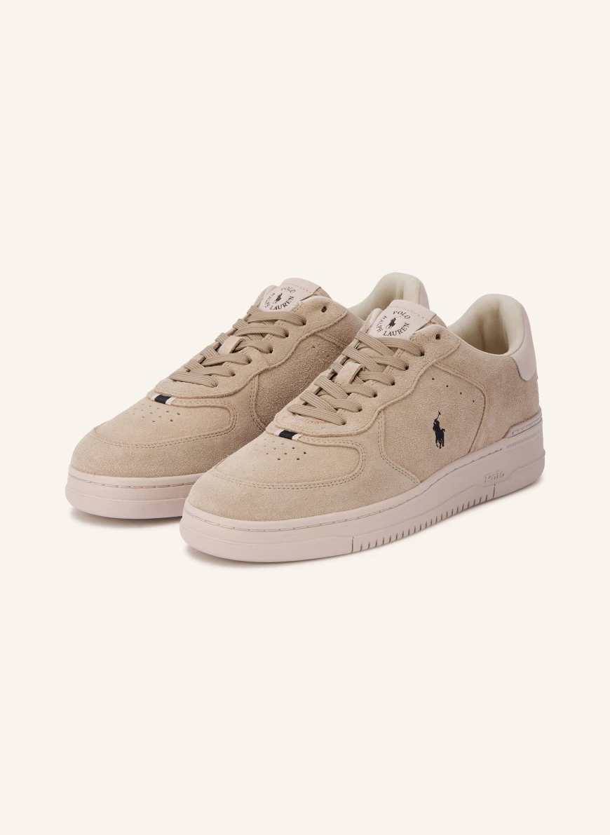 POLO RALPH LAUREN MASTERS COURT Sneakers BEIGE / CREAM