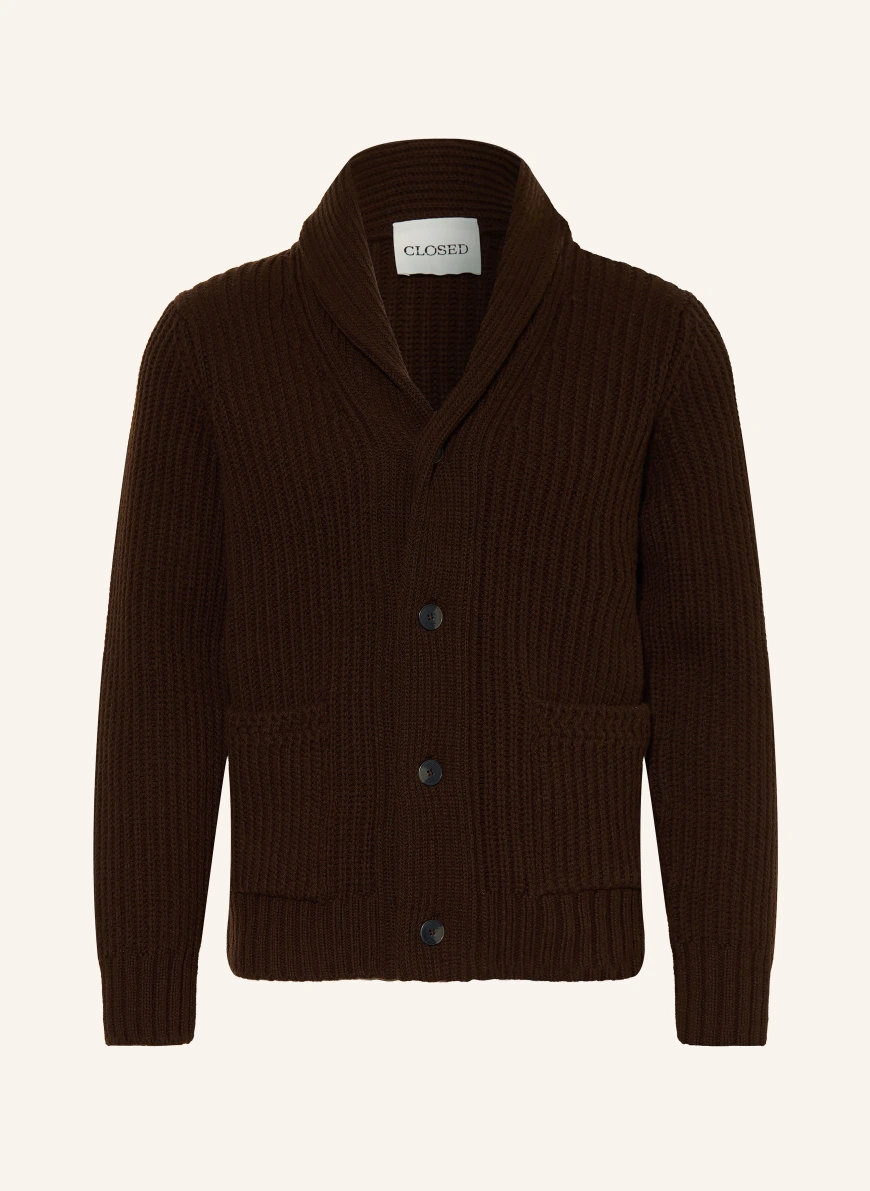 CLOSED Cardigan DARK BROWN