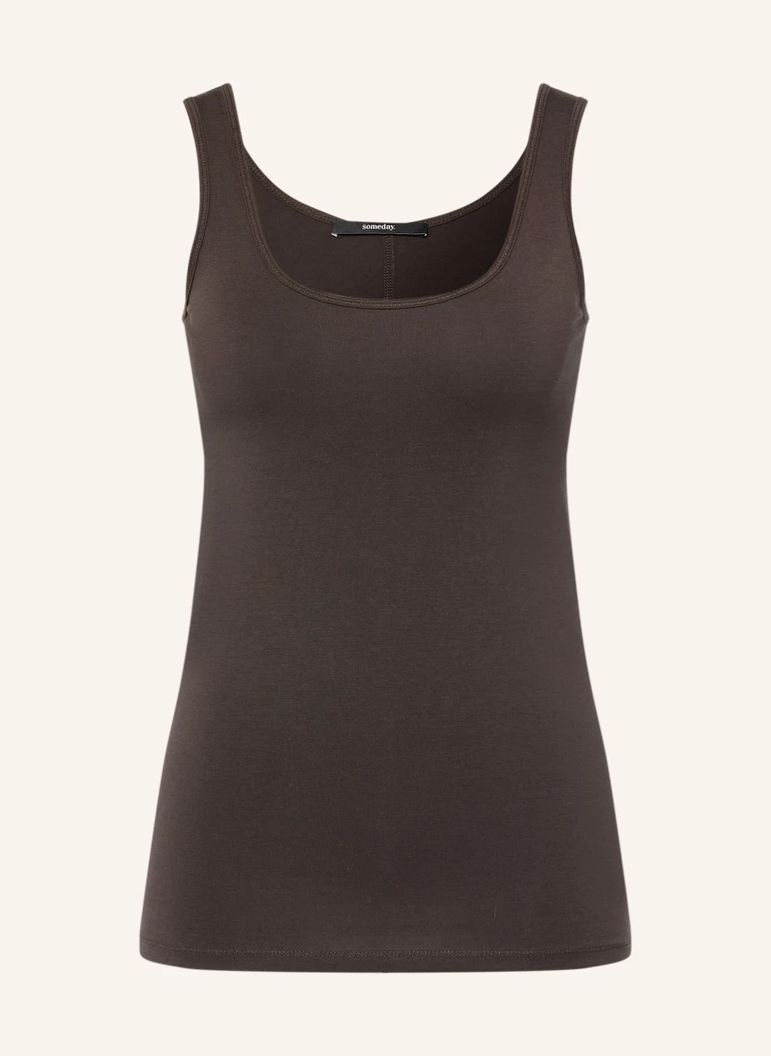 someday KÄTHI Top DARK BROWN