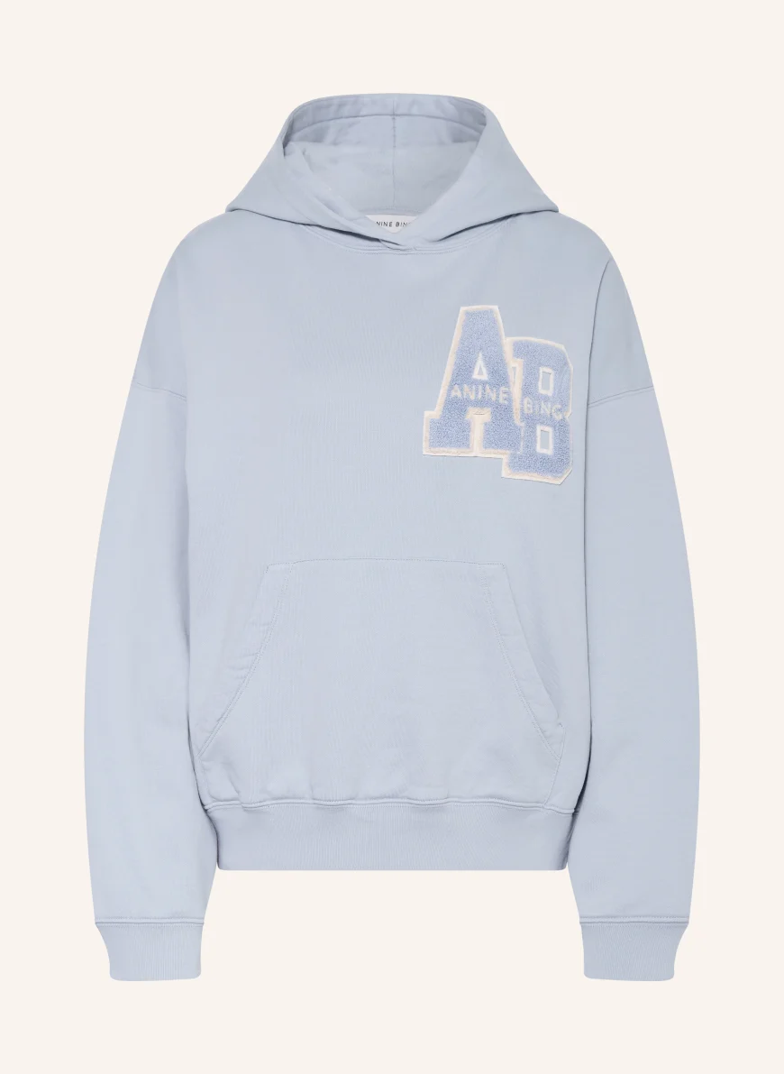 ANINE BING HARVEY Hoodie LIGHT BLUE