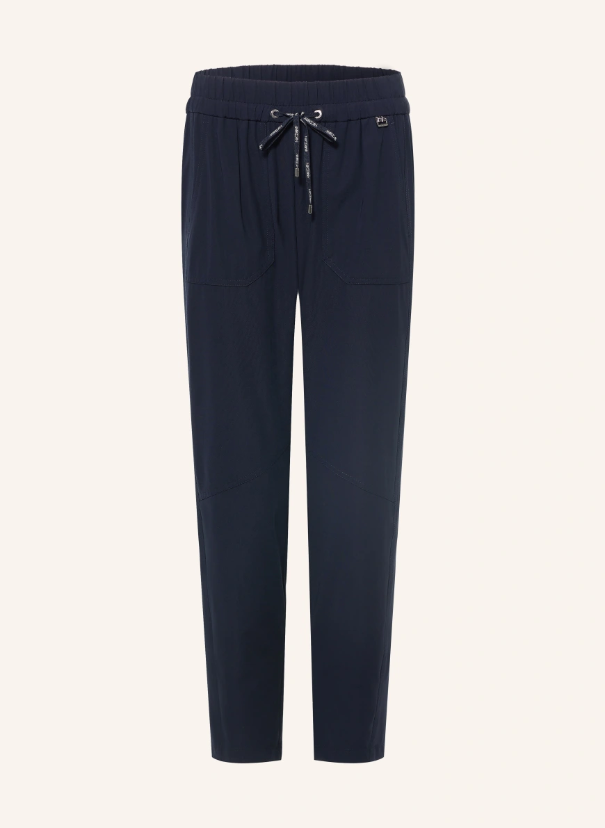 MARC CAIN 7/8 kalhoty v joggingovém stylu 394 navy