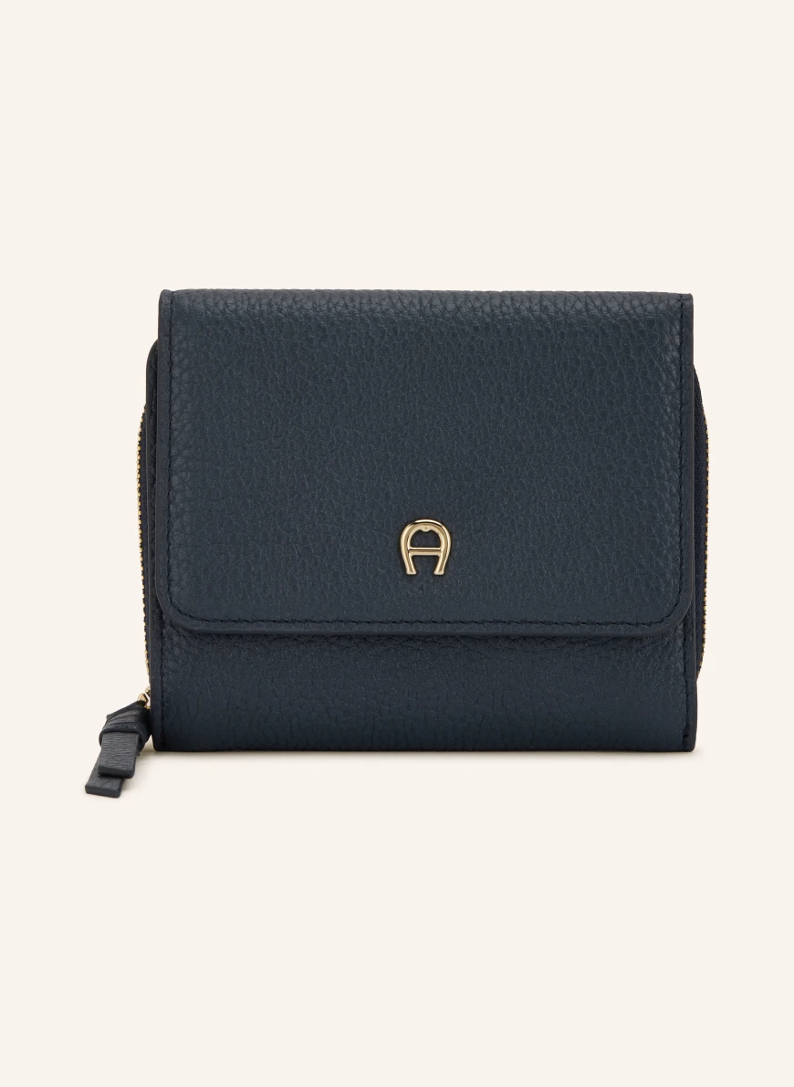 AIGNER Wallet DARK BLUE / GOLD