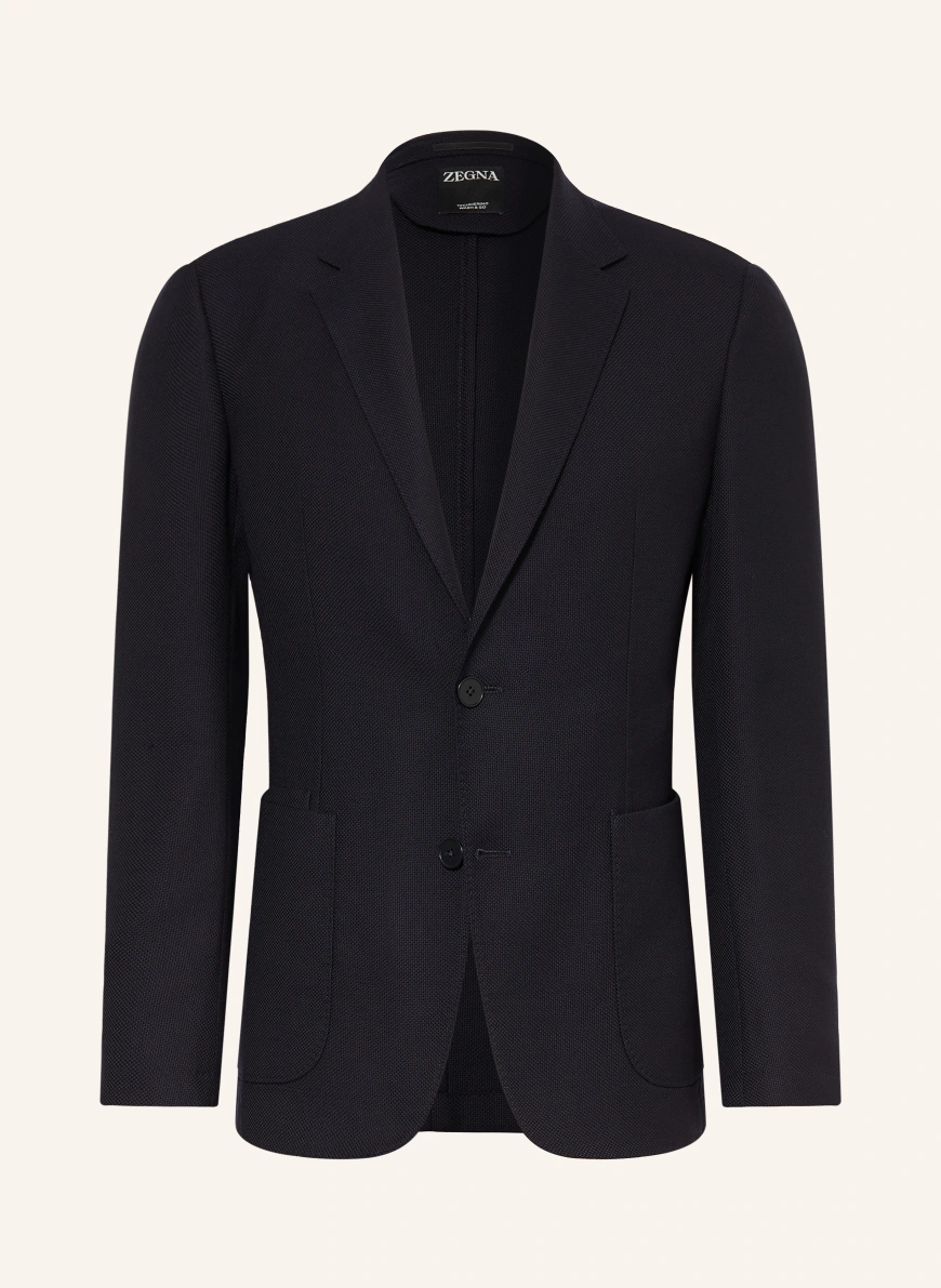 ZEGNA Jakke DROP 7 Extra Slim Fit MØRKEBLÅ