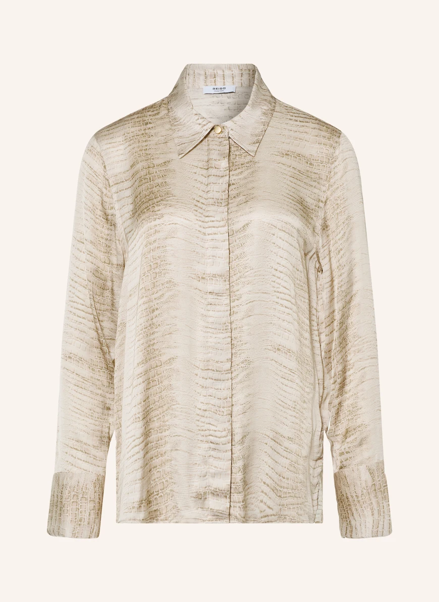 REISS Hemdbluse ANNIE aus Satin BEIGE