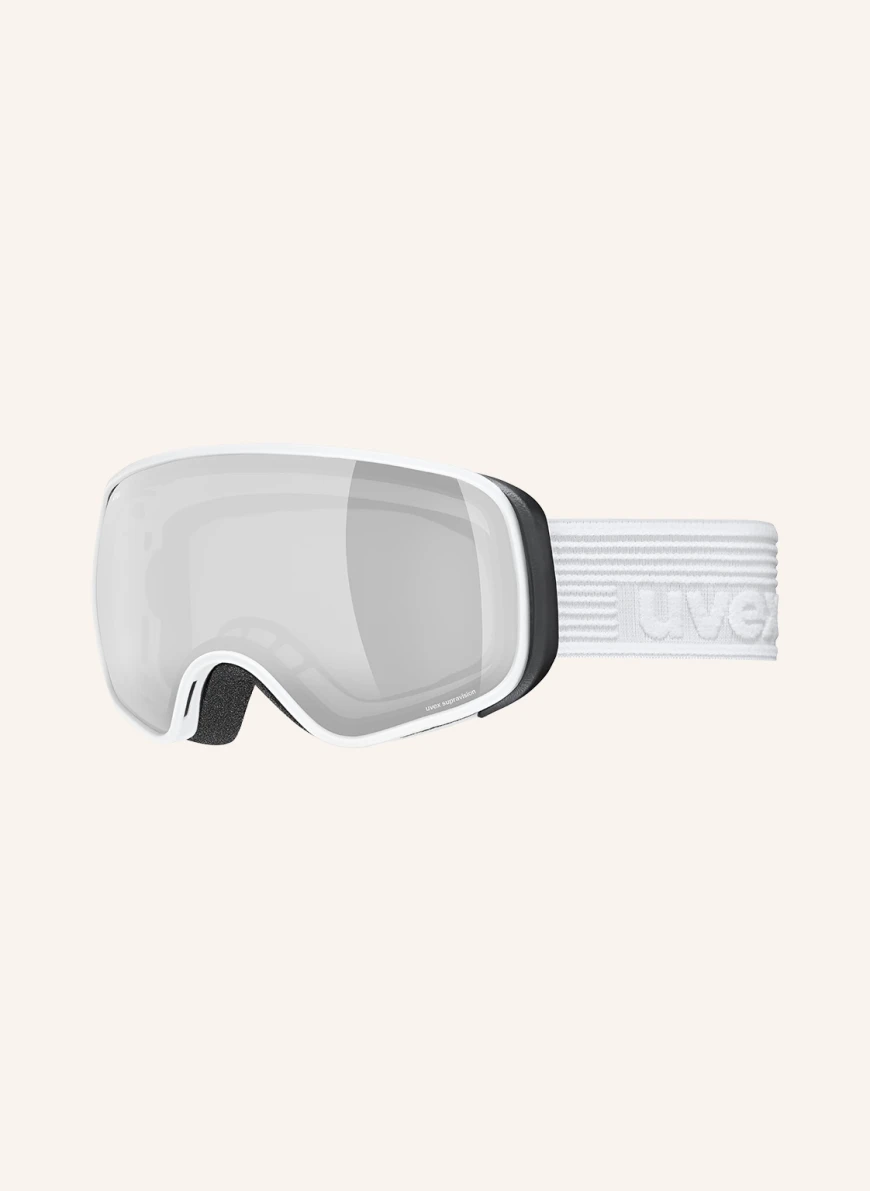 uvex Skibrille SCRIBBLE FM in weiss/ silber