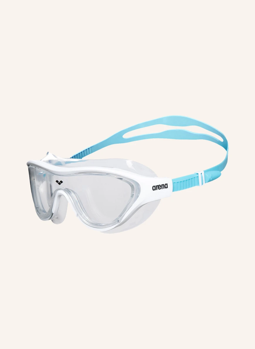 arena Schwimmbrille THE ONE MASK JR in weiss/ türkis