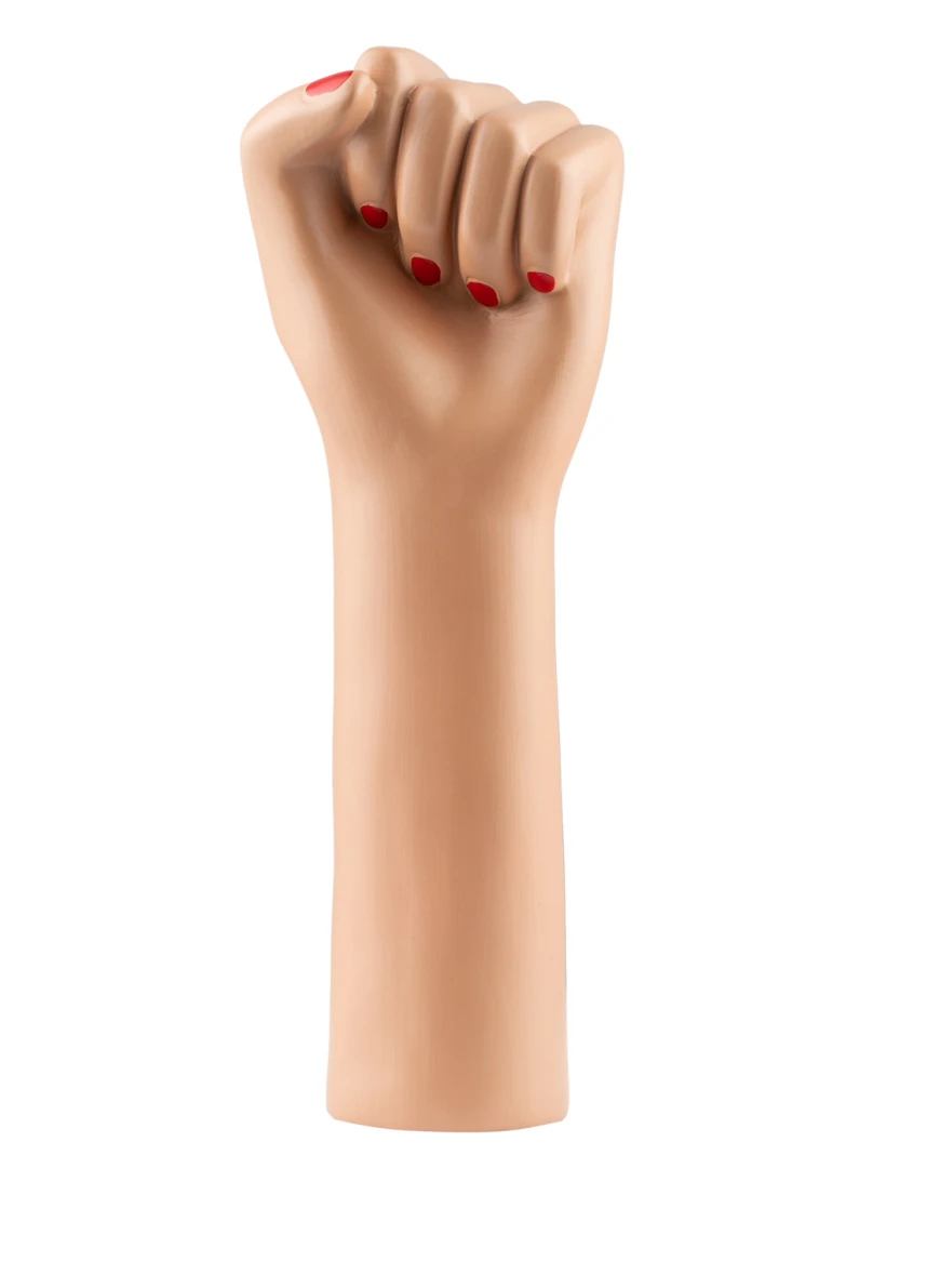 DOIY Vase GIRL POWER in nude