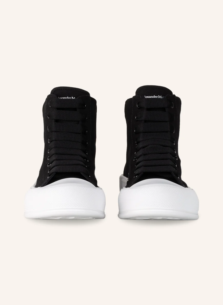 Alexander McQUEEN Hightop-Sneaker PLIMSOLL in schwarz/ weiss GE8944