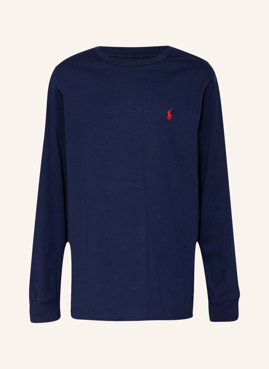 POLO RALPH LAUREN Langærmet MØRKEBLÅ