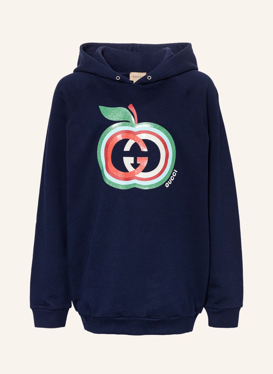 GUCCI Hoodie in dunkelblau