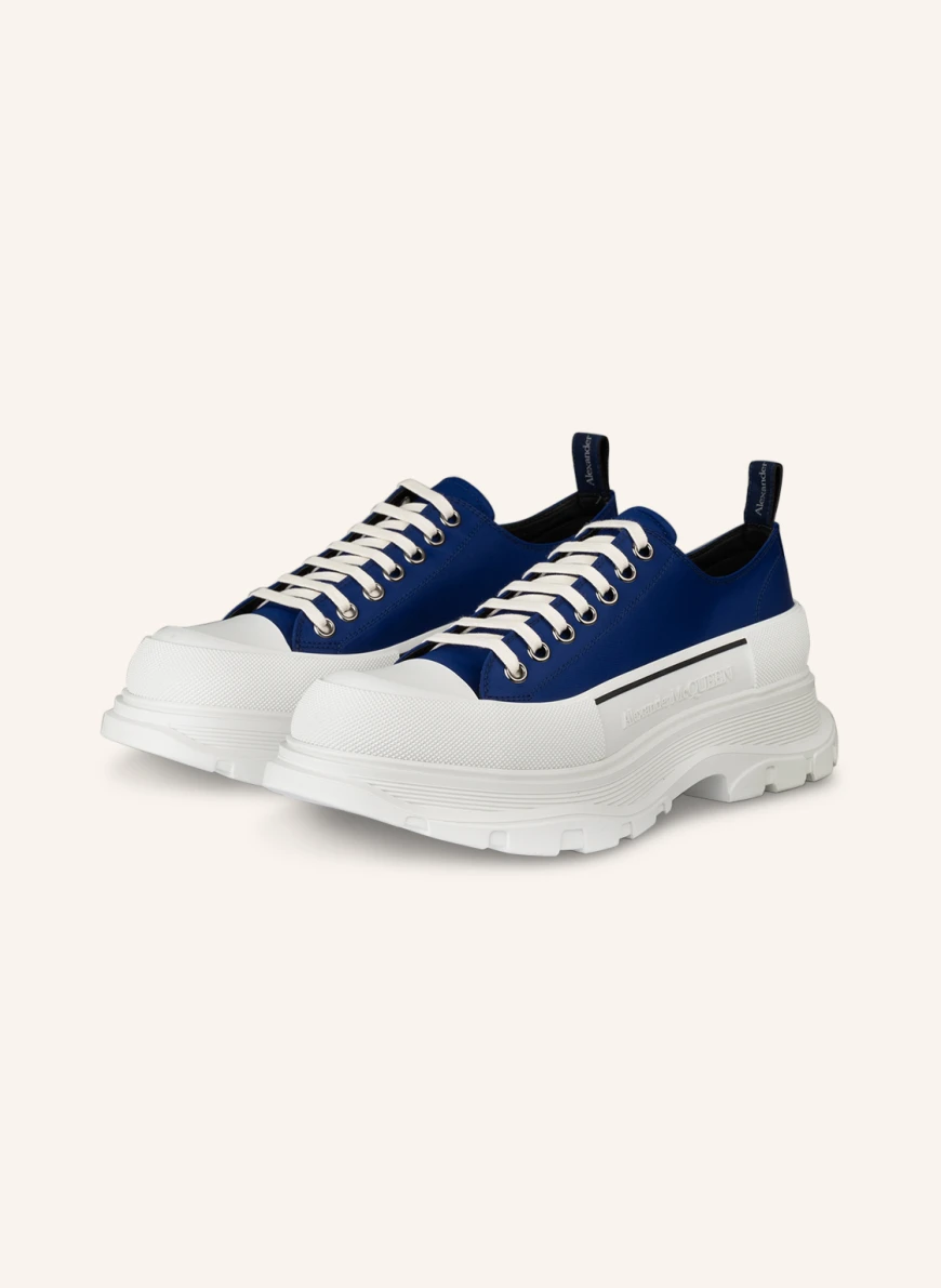 Alexander McQUEEN Sneaker in weiss/ blau