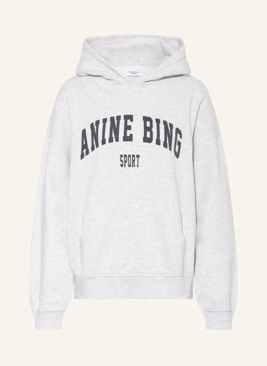 ANINE BING Hoodie HARVEY LIGHT GRAY