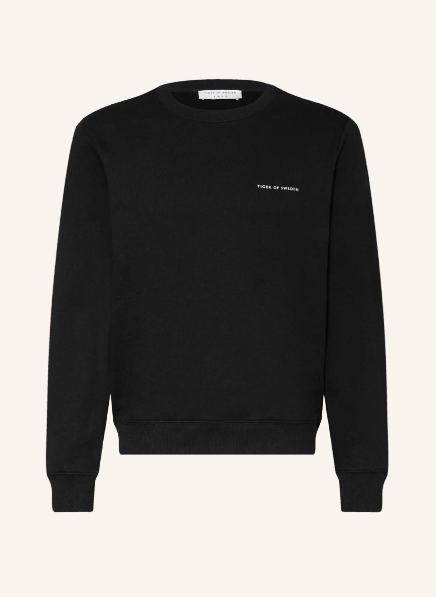 TIGER OF SWEDEN Sweatshirt EMERSON in schwarz