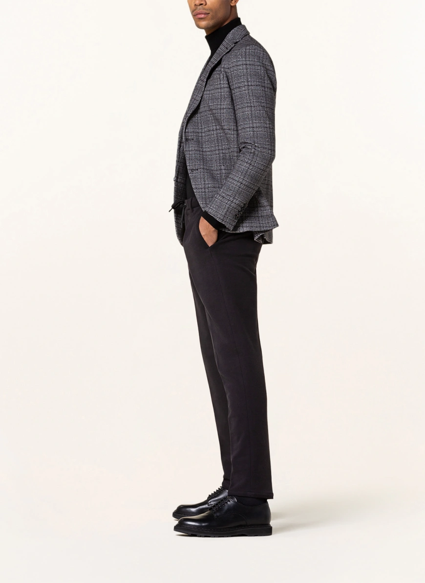CIRCOLO 1901 Hose im Jogging-Stil Extra Slim Fit in schwarz NF8491