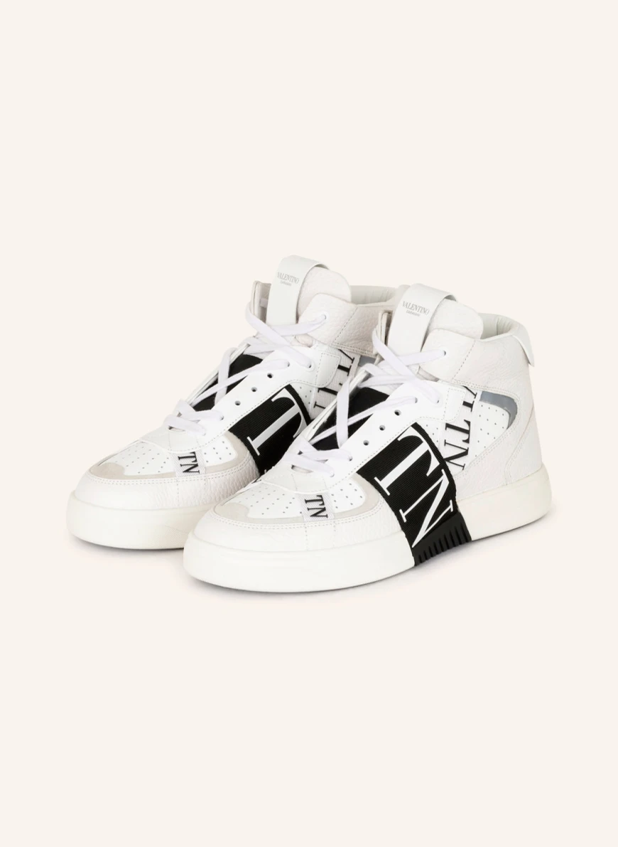 VALENTINO GARAVANI Hightop-Sneaker VL7 in weiss/ schwarz