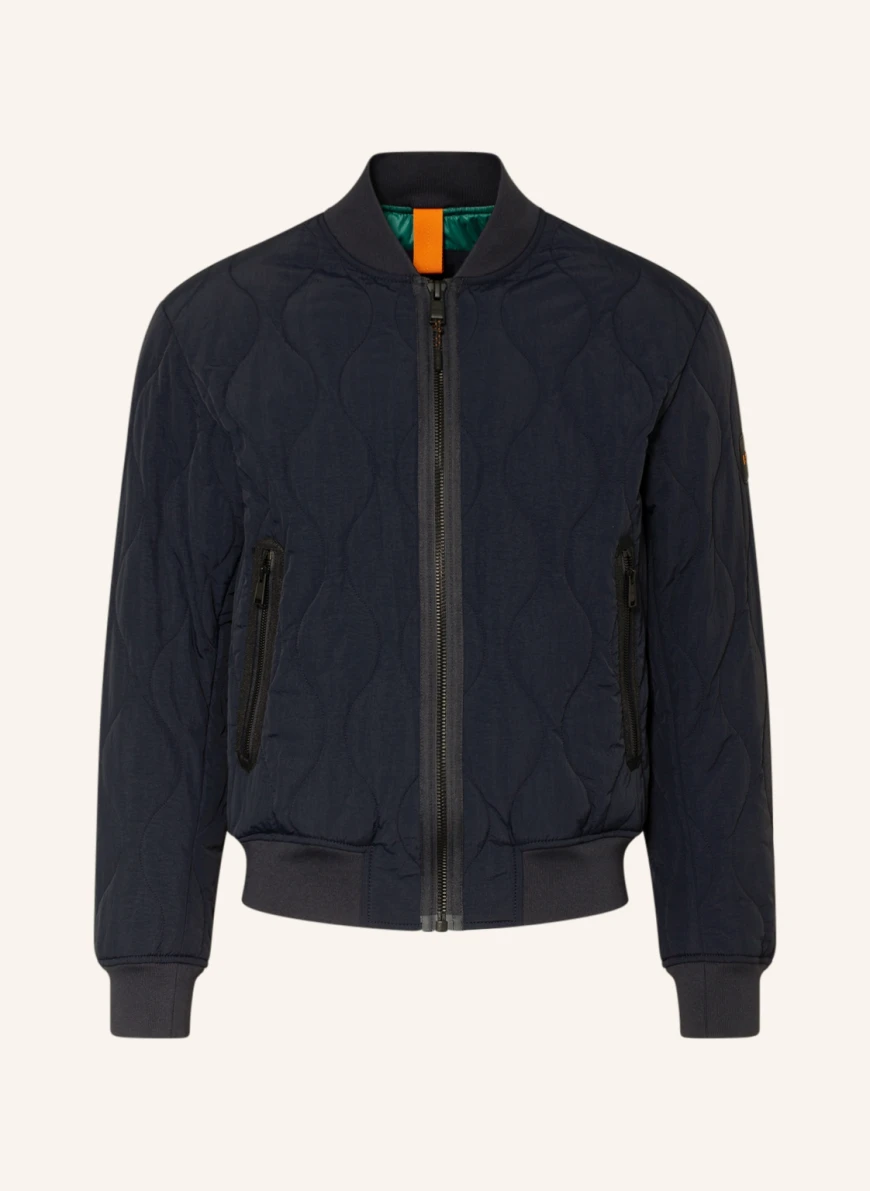BOSS Steppblouson OVENTURE in dunkelblau