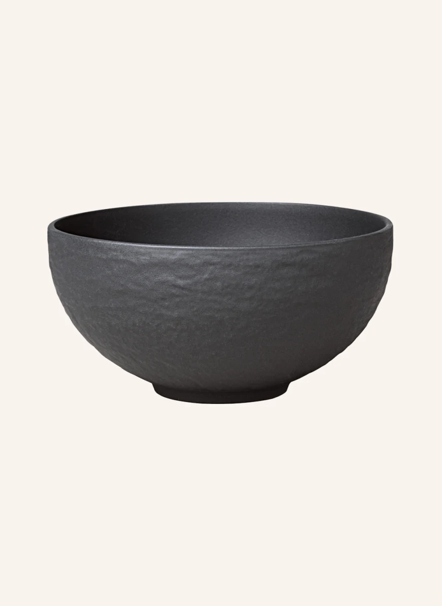 Villeroy & Boch Schale MANUFACTURE ROCK in schwarz