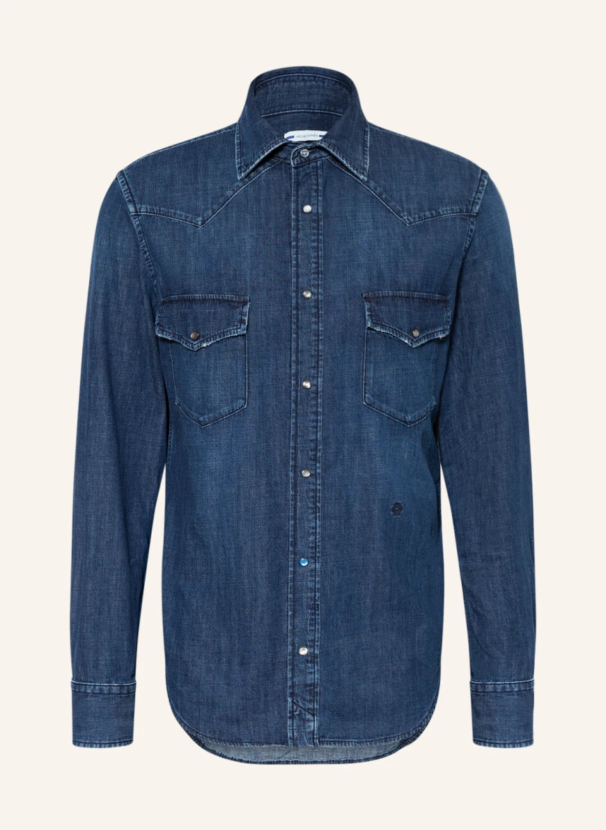 JACOB COHEN Jeanshemd Slim Fit in dunkelblau