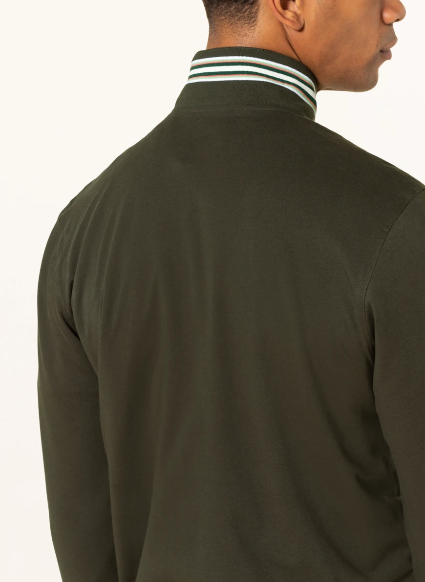 TED BAKER Blouson HEMIS zum Wenden im Materialmix in khaki/ schwarz SV10241