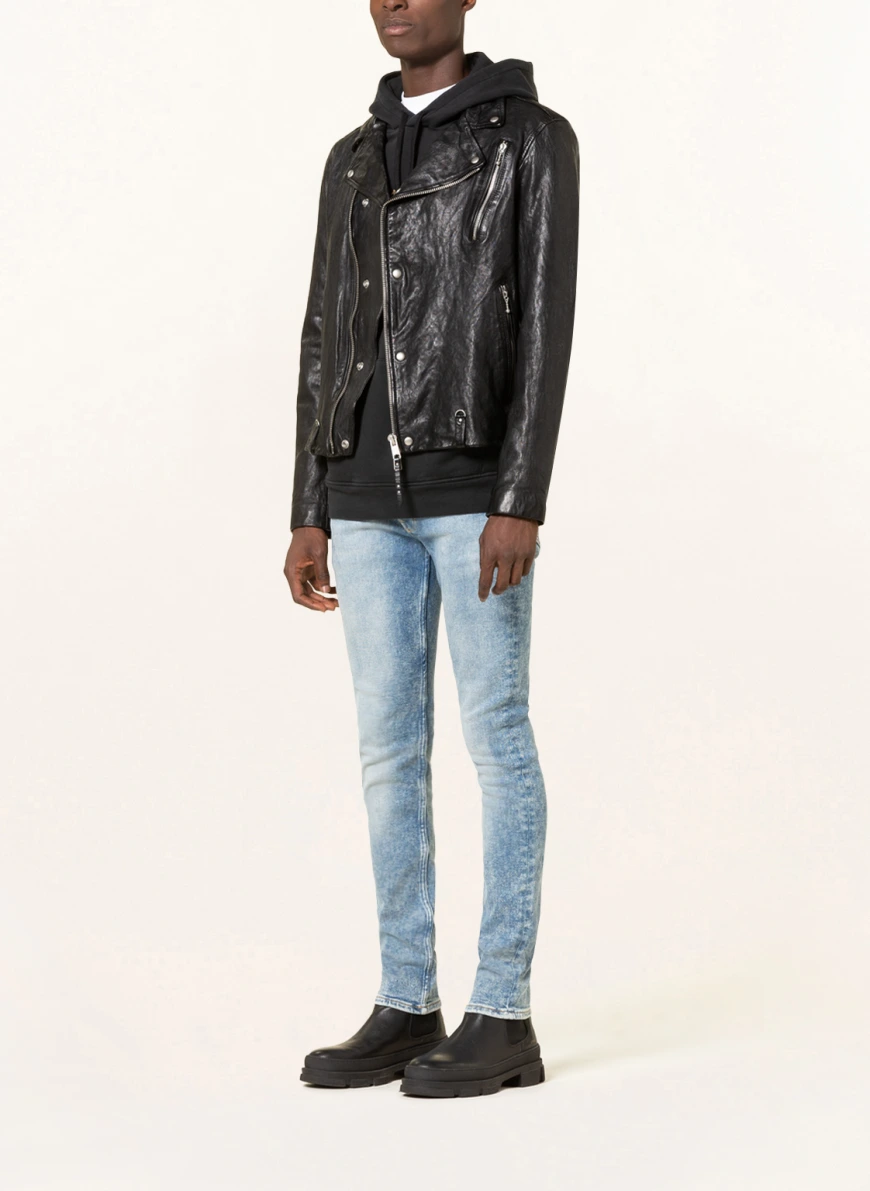 ALLSAINTS Lederjacke CANE BIKER in schwarz SV7918