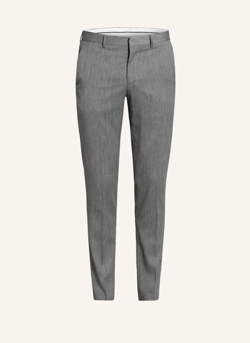 SELECTED Anzughose MYLO BILL Slim Fit in light grey melange