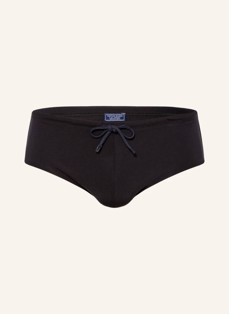 VILEBREQUIN Badeslip NUAGE in schwarz