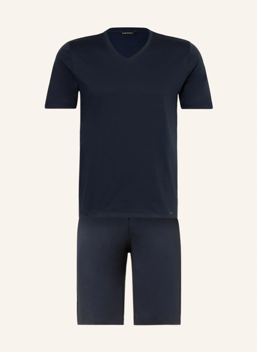 HANRO Shorty-Schlafanzug NIGHT SELECTION in dunkelblau