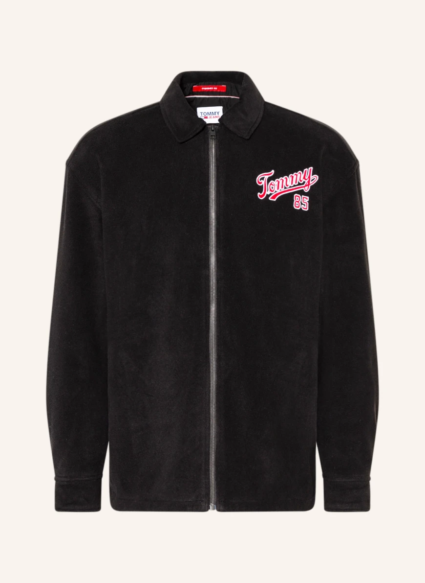 TOMMY JEANS Fleecejacke in schwarz SV7145 TOMMY JEANS Fleecejacke in schwarz SV7145