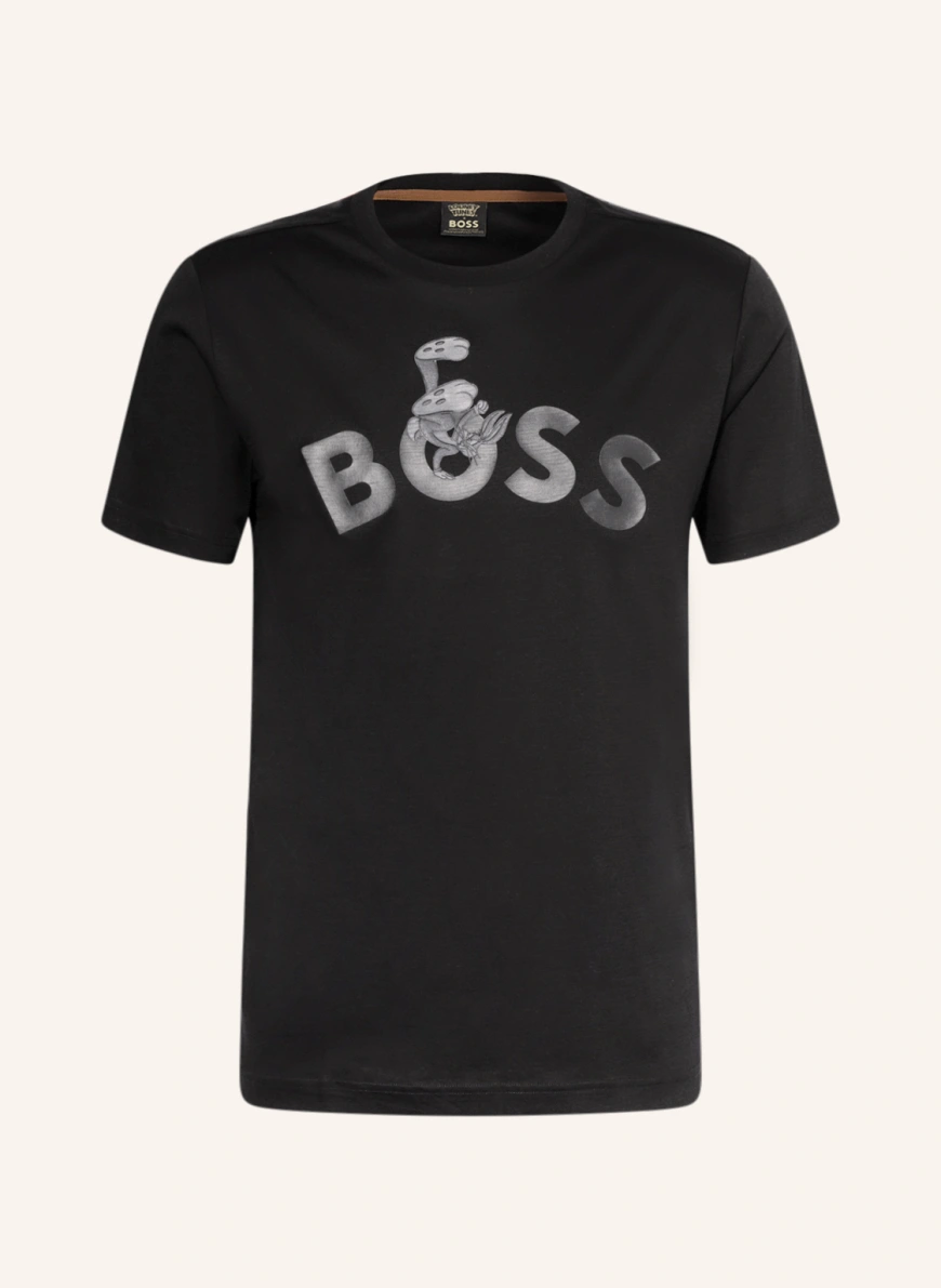 BOSS T-Shirt LUNAR in schwarz