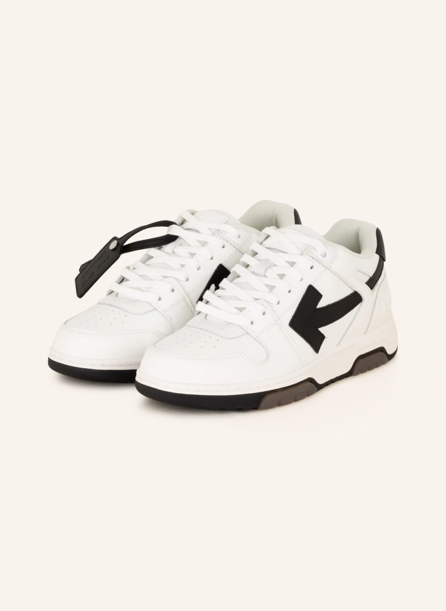 Off-White Sneaker OUT OF OFFICE in weiss/ schwarz