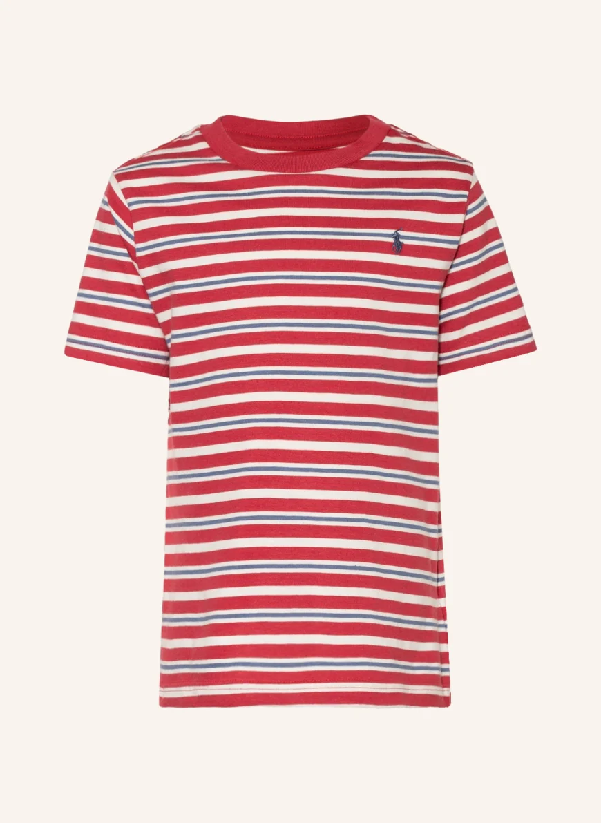 POLO RALPH LAUREN T-Shirt in rot/ blau