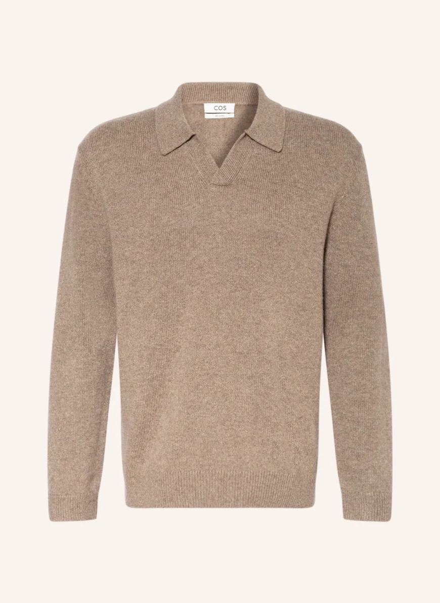 COS Cashmere-Pullover in beige