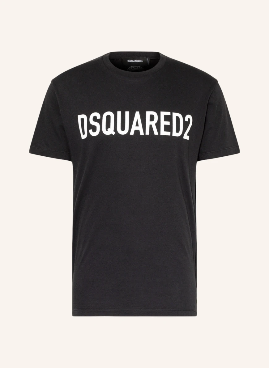 DSQUARED2 T-Shirt in schwarz