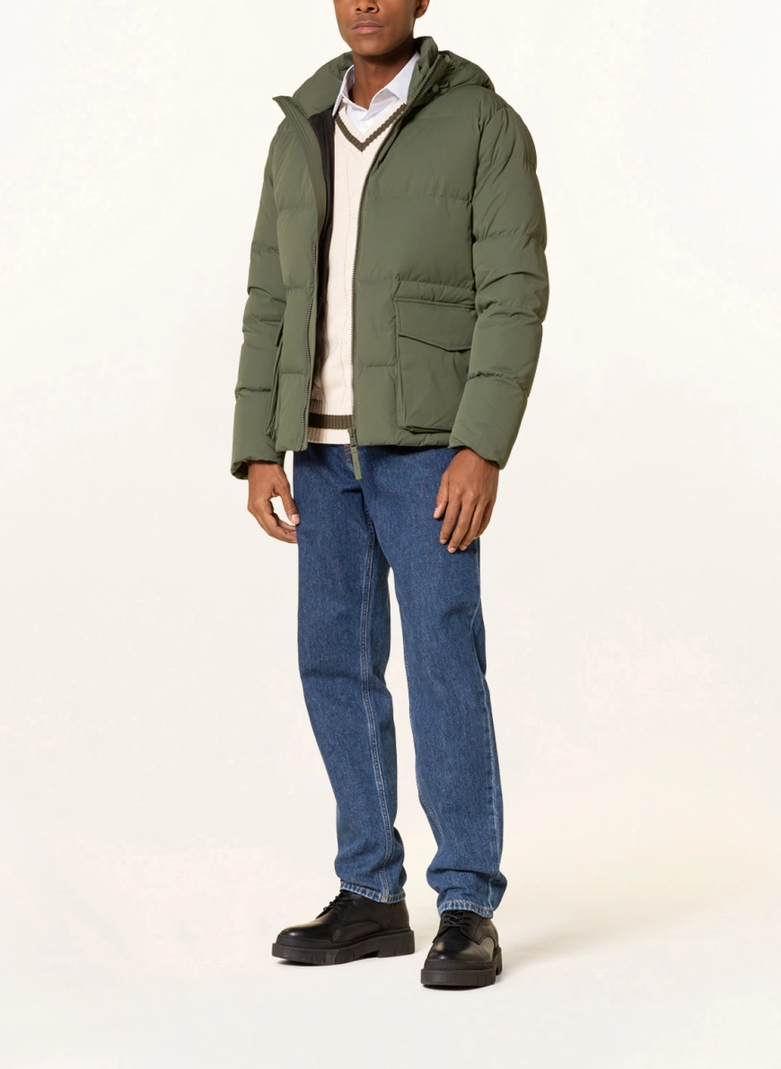 REISS Daunenjacke RYDER in oliv SV6842