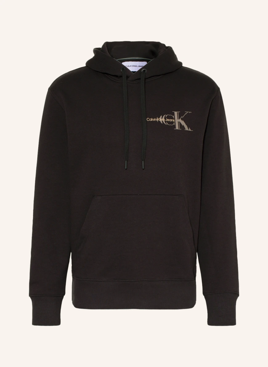 Calvin Klein Jeans Hoodie in schwarz