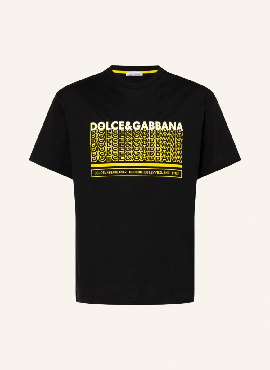 DOLCE & GABBANA T-Shirt in schwarz