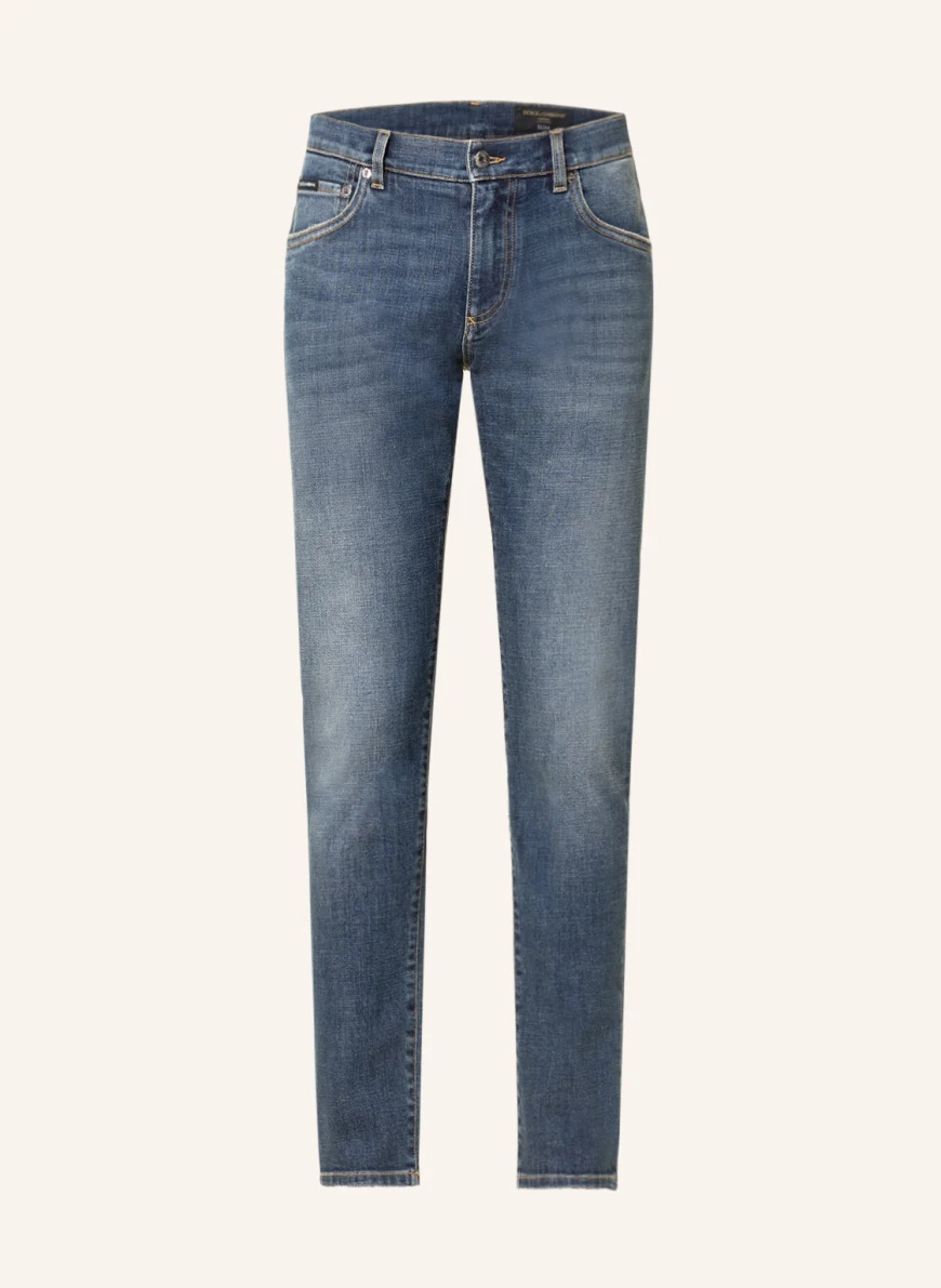 DOLCE & GABBANA Jeans Slim Fit in s9001 variante abbinata