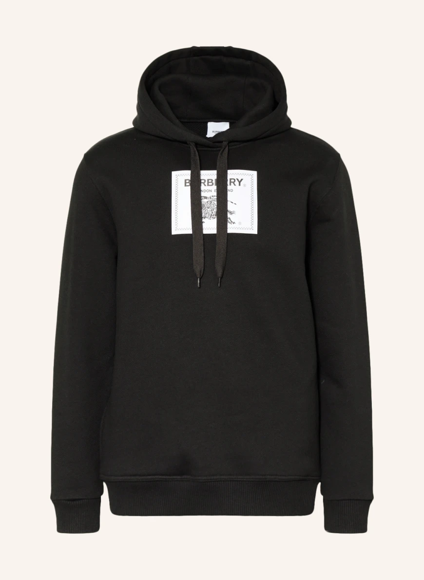 BURBERRY Oversized-Hoodie LYTTELTON in schwarz