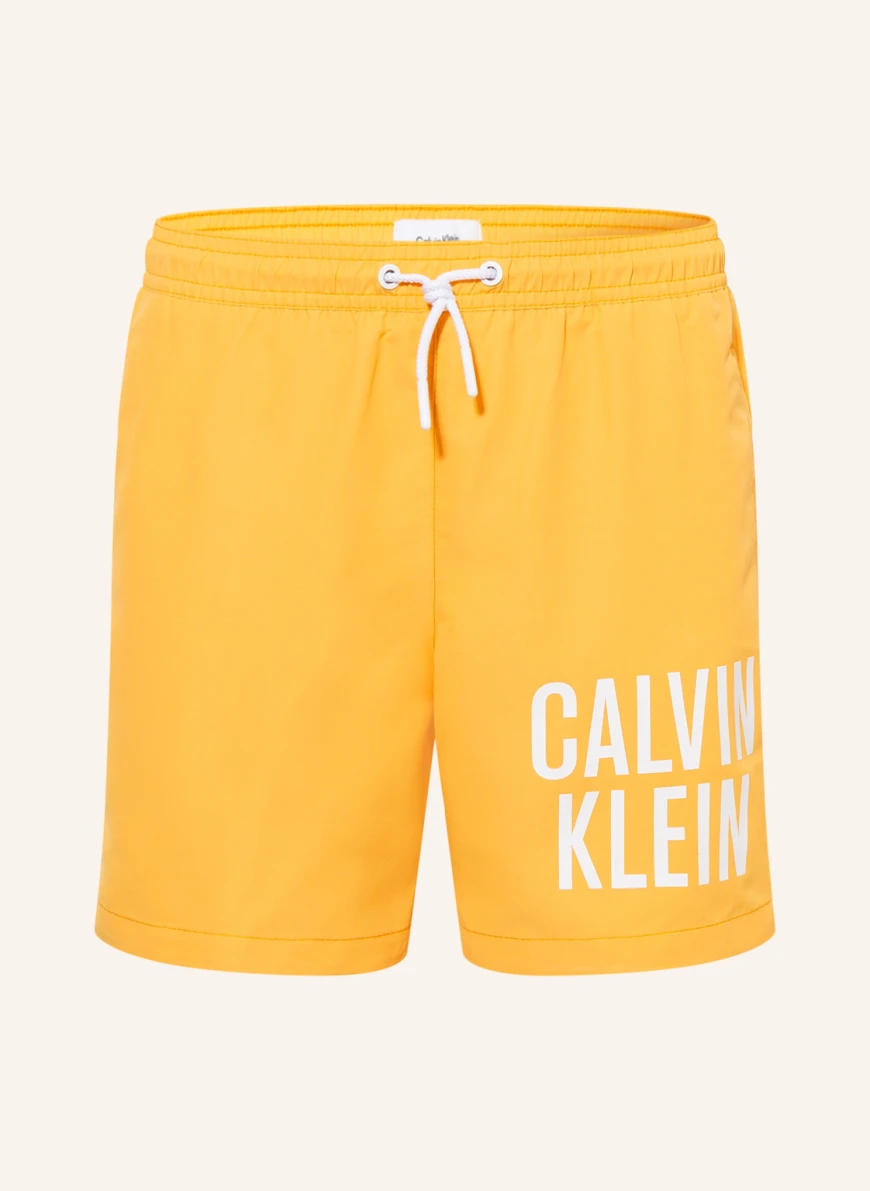 Calvin Klein Badeshorts INTENSE POWER in gelb