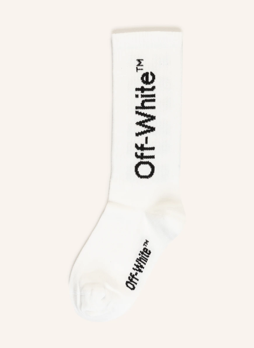 Off-White Socken in white black