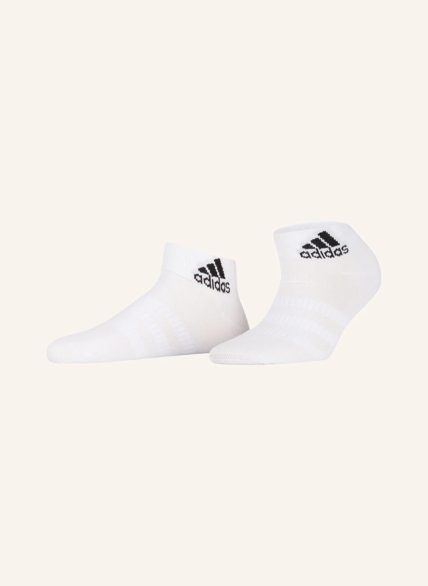 adidas 3er-Pack Socken LIGHT ANKLE in white/white/white