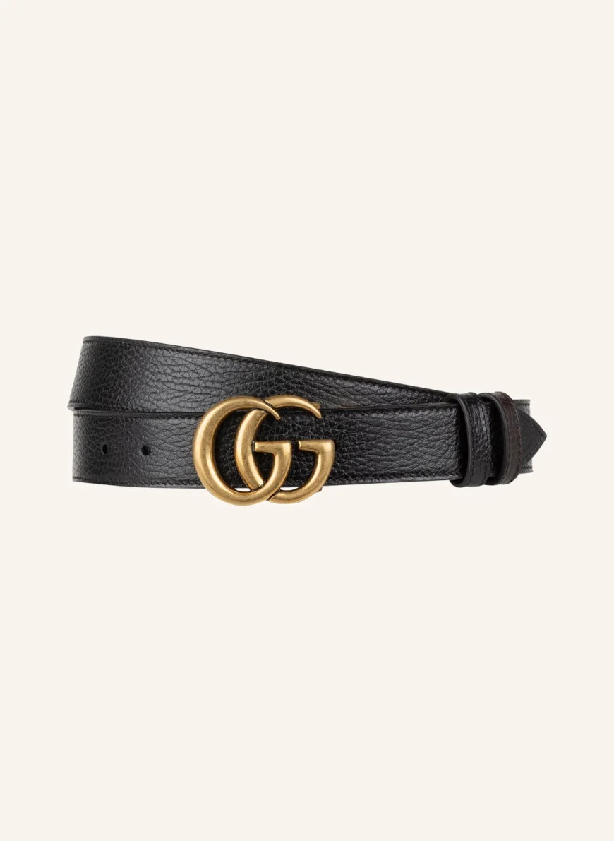 GUCCI Gürtel zum Wenden in 1062 nero/cocoa
