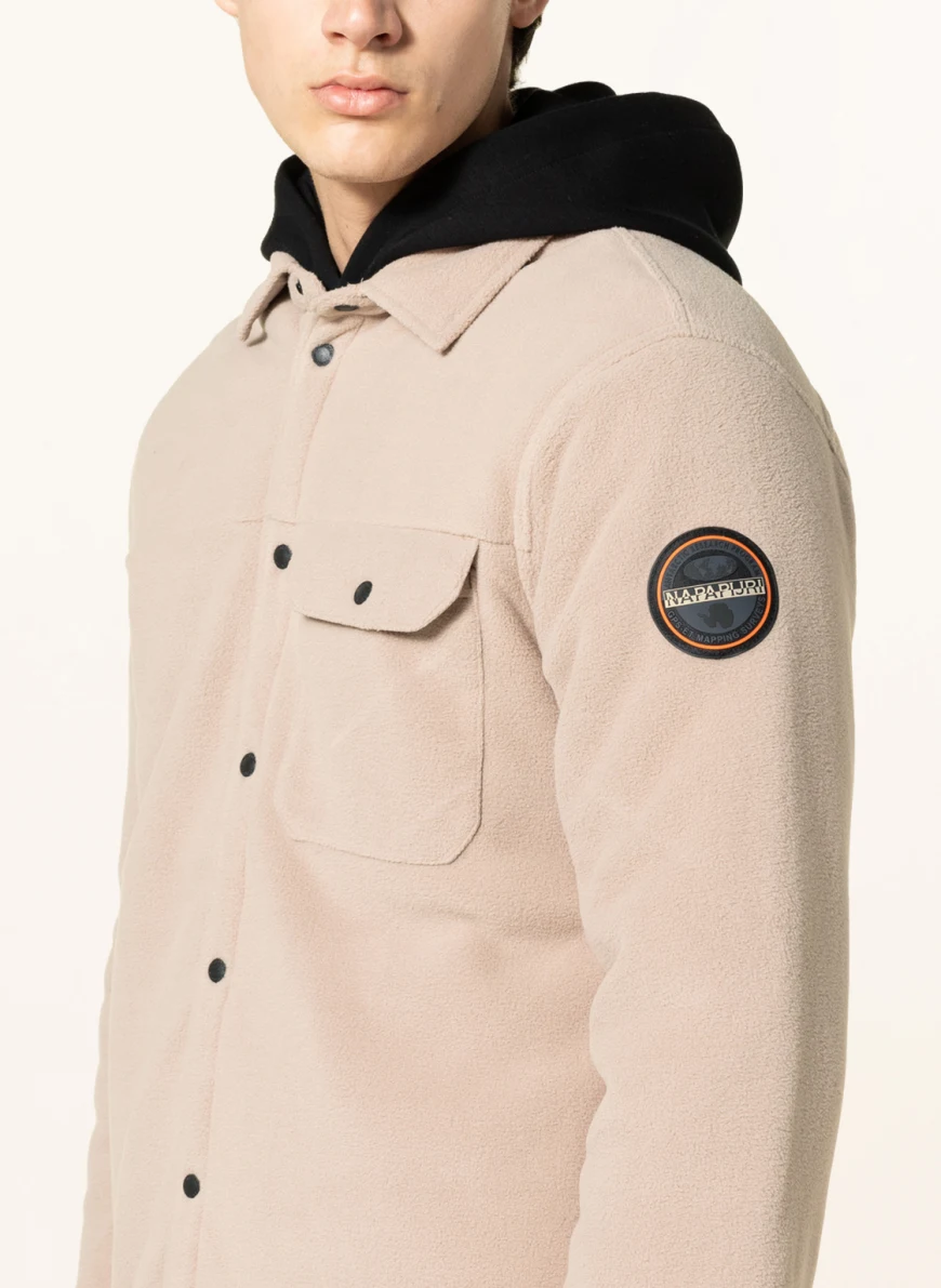 NAPAPIJRI Fleecejacke HEIDAL in beige SV7367