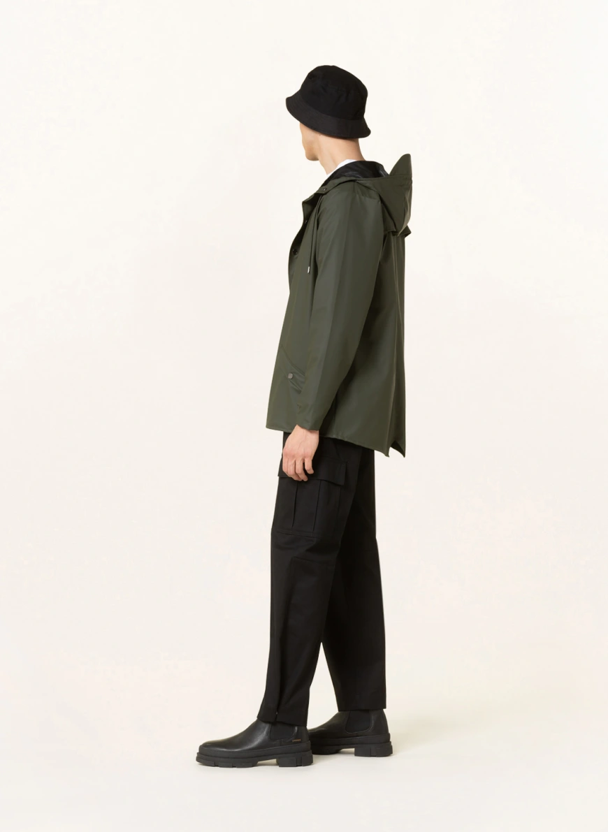 RAINS Regenjacke in khaki SV6213