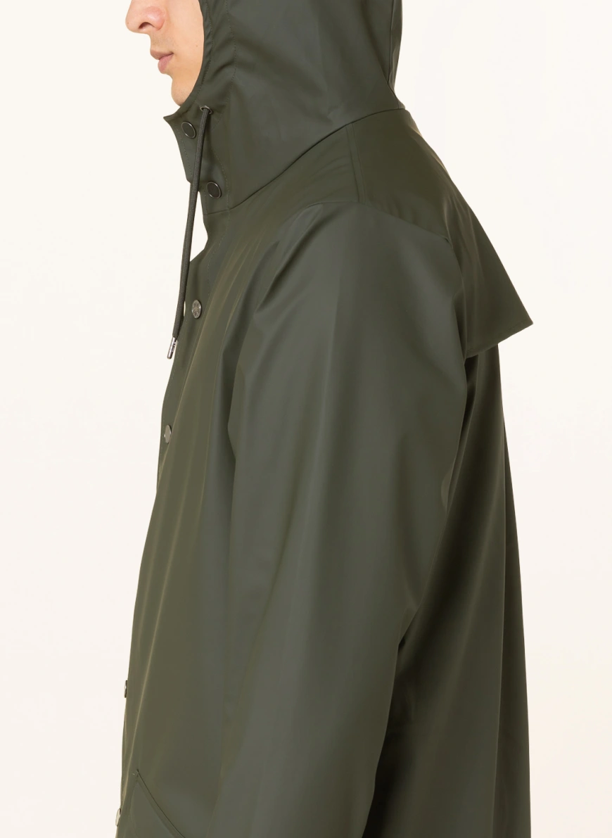 RAINS Regenjacke in khaki SV6213