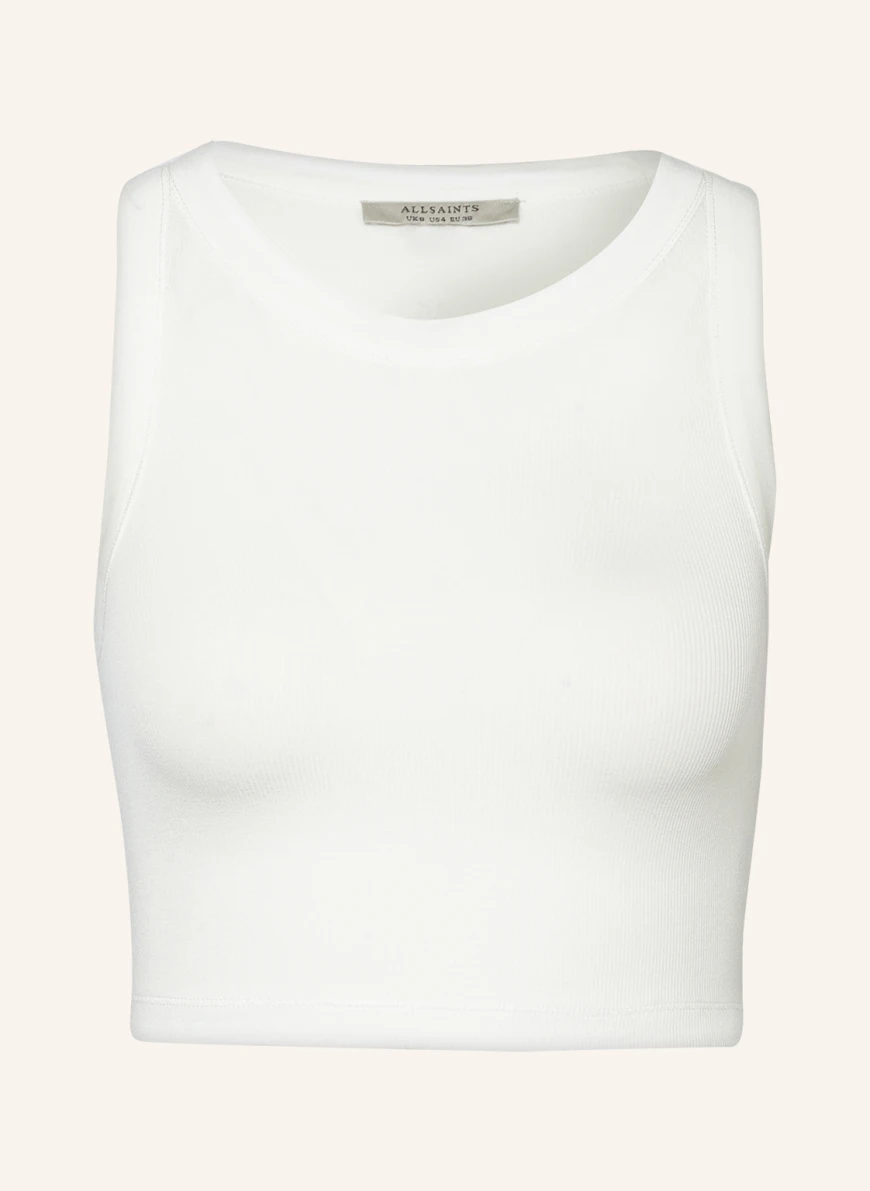 ALLSAINTS Cropped-Top RINA in weiss