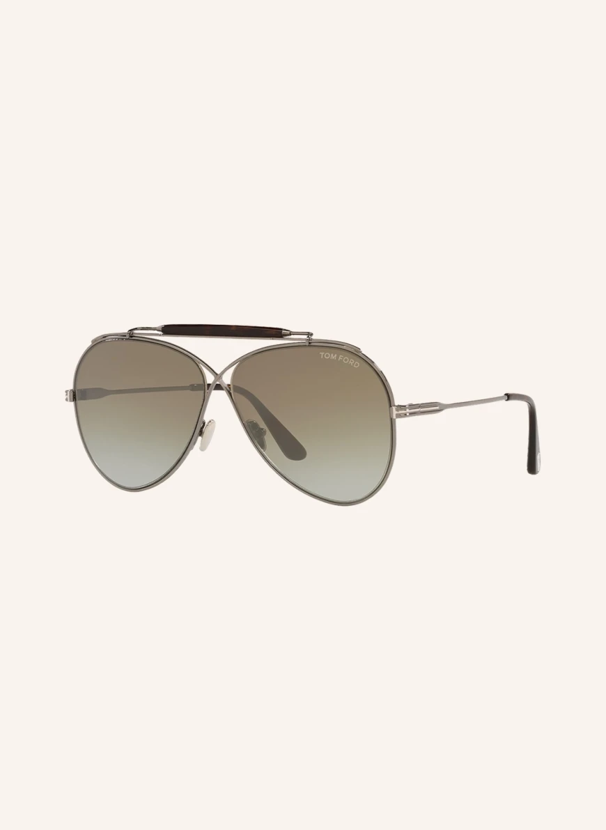 TOM FORD Sonnenbrille FT0818 HOLDEN in 2880d7 dunkelgrau/ braun verlauf