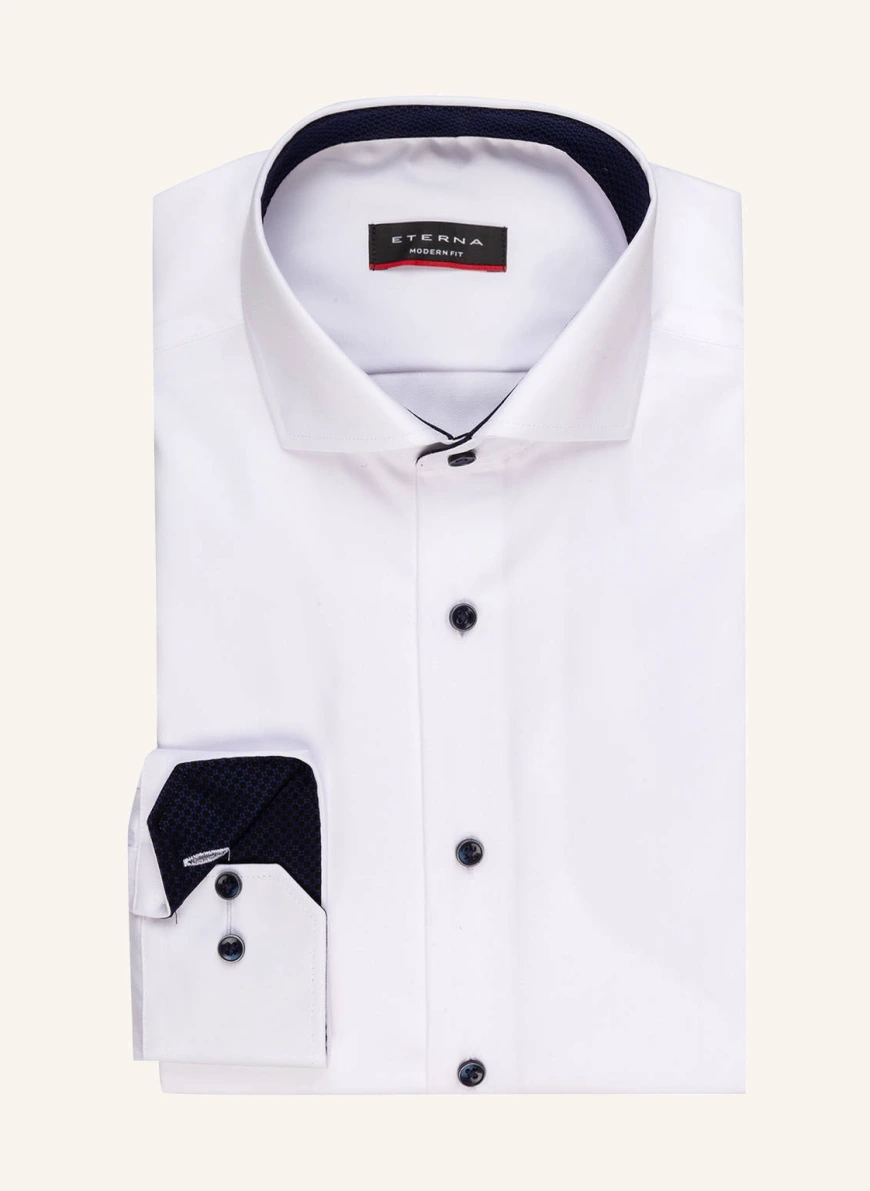 ETERNA Hemd Modern Fit in weiss