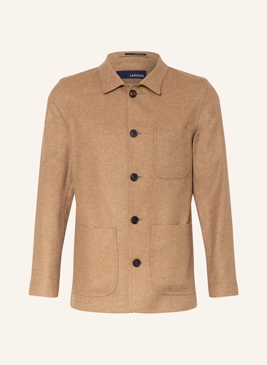 LARDINI Overjacket IRRENZO in camel