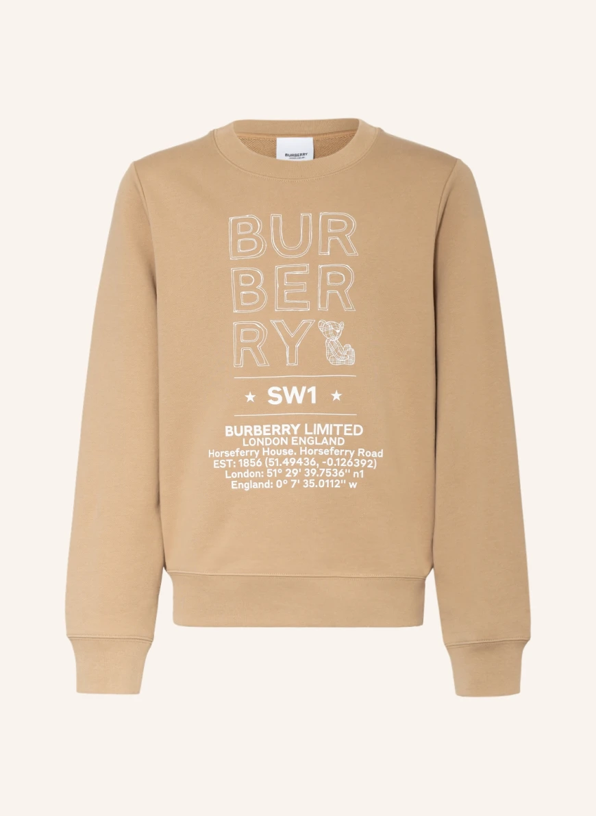 BURBERRY Sweatshirt in beige